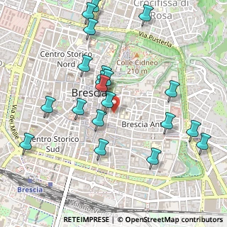 Mappa Piazza del Vescovato, 25121 Brescia BS, Italia (0.5455)