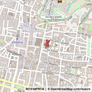 Mappa Via Trieste, 13, 25121 Brescia, Brescia (Lombardia)