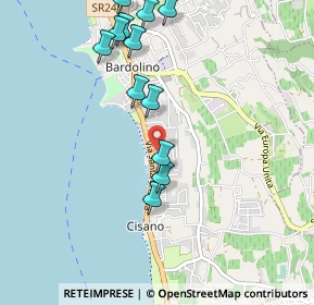 Mappa Via A. Gritti, 37011 Bardolino VR, Italia (1.05333)