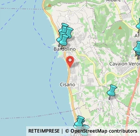 Mappa Via A. Gritti, 37011 Bardolino VR, Italia (2.86214)