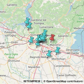 Mappa Piazza del Mercato, 25121 Brescia BS, Italia (7.42857)