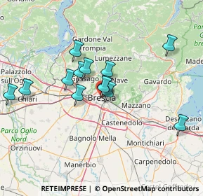 Mappa Vicolo del Capriccio, 25122 Brescia BS, Italia (12.28692)