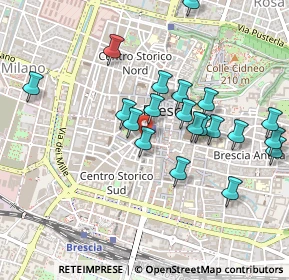 Mappa Via Giuseppe Verdi, 25122 Brescia BS, Italia (0.4625)