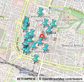 Mappa Via Giuseppe Verdi, 25122 Brescia BS, Italia (0.4045)