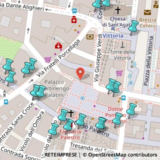 Mappa Piazza del Mercato, 25121 Brescia BS, Italia (0.094)
