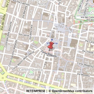 Mappa Piazza del mercato 10/b, 25121 Brescia, Brescia (Lombardia)