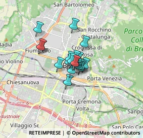 Mappa Vicolo del Capriccio, 25122 Brescia BS, Italia (0.80316)