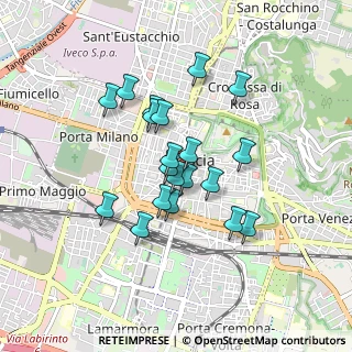 Mappa Piazza del Mercato, 25121 Brescia BS, Italia (0.689)
