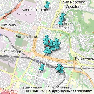 Mappa Piazza del Mercato, 25121 Brescia BS, Italia (0.7405)