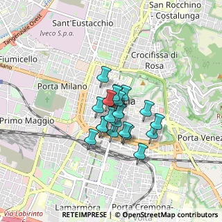 Mappa Piazza del Mercato, 25121 Brescia BS, Italia (0.508)