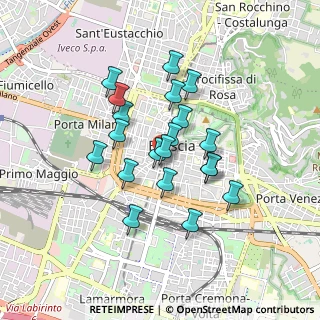 Mappa Piazza del Mercato, 25121 Brescia BS, Italia (0.7005)