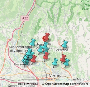 Mappa Via Villa, 37024 Villa VR, Italia (7.44389)