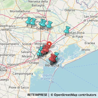 Mappa Via Bosco Costa, 30173 Venezia VE, Italia (10.977)