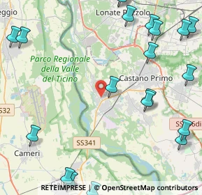 Mappa Via Giosuè Carducci, 20029 Turbigo MI, Italia (6.2515)