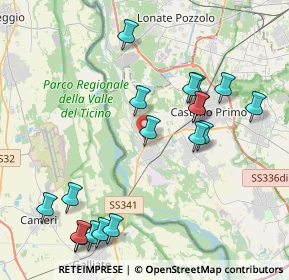 Mappa Via Giosuè Carducci, 20029 Turbigo MI, Italia (4.45167)