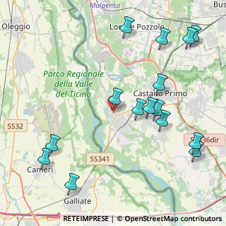 Mappa Via Nosate, 20029 Turbigo MI, Italia (5.03667)