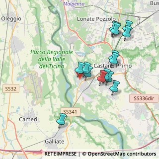 Mappa Via Nosate, 20029 Turbigo MI, Italia (3.77467)