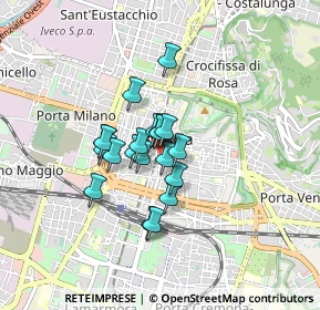 Mappa Piazza della Vittoria, 25122 Brescia BS, Italia (0.5445)