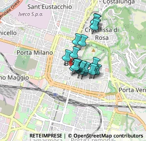 Mappa Piazza della Vittoria, 25122 Brescia BS, Italia (0.497)