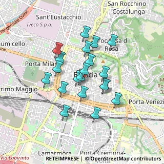 Mappa Via IV Novembre, 25121 Brescia BS, Italia (0.7025)