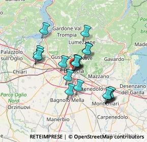 Mappa Piazza della Vittoria, 25122 Brescia BS, Italia (11.399)