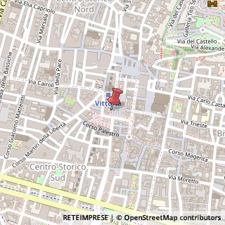 Mappa Piazza della Vittoria, 8, 25122 Brescia, Brescia (Lombardia)