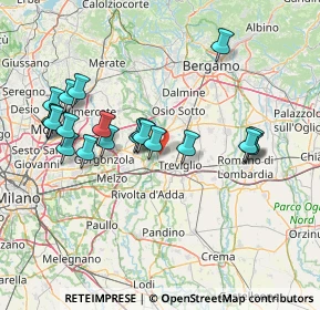 Mappa Via Badalasco, 24045 Fara Gera d'Adda BG, Italia (14.7855)