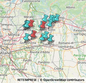 Mappa Via Badalasco, 24045 Fara Gera d'Adda BG, Italia (10.4825)