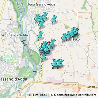 Mappa Via Badalasco, 24045 Fara Gera d'Adda BG, Italia (0.76071)