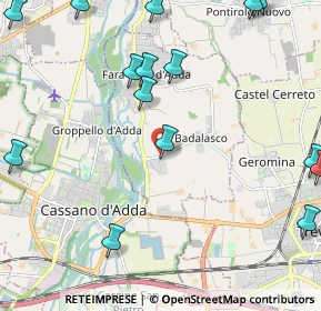 Mappa Via Badalasco, 24045 Fara Gera d'Adda BG, Italia (2.93267)