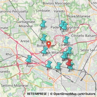 Mappa Via Stelvio, 20026 Novate Milanese MI, Italia (3.64286)