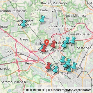 Mappa Via Stelvio, 20026 Novate Milanese MI, Italia (4.34471)