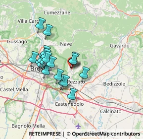 Mappa Via Valverde, 25082 Botticino BS, Italia (5.5985)
