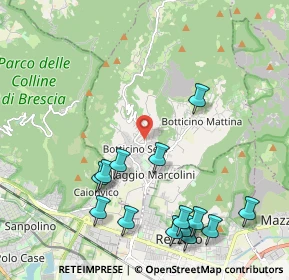 Mappa Via Valverde, 25082 Botticino BS, Italia (2.46643)