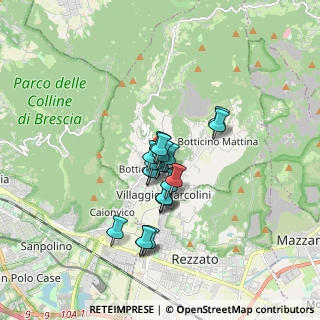 Mappa Via Valverde, 25082 Botticino BS, Italia (1.214)