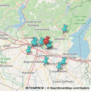 Mappa Via Valverde, 25082 Botticino BS, Italia (10.84727)