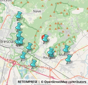Mappa Via Valverde, 25082 Botticino BS, Italia (4.26429)