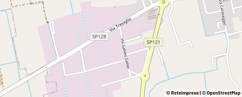Mappa Brignano Gera d’Adda