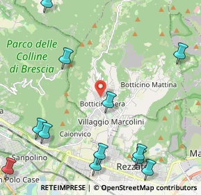 Mappa Via Padre Giovanni Franzoni, 25082 Botticino BS, Italia (2.97)