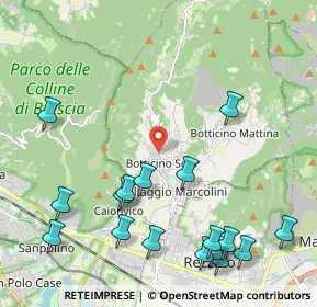 Mappa Via Padre Giovanni Franzoni, 25082 Botticino BS, Italia (2.63118)
