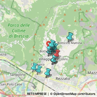 Mappa Via Padre Giovanni Franzoni, 25082 Botticino BS, Italia (1.2435)