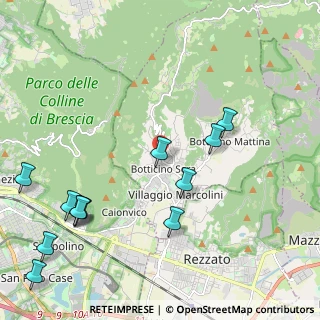 Mappa Via Padre Giovanni Franzoni, 25082 Botticino BS, Italia (2.615)