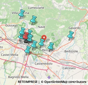 Mappa Via Padre Giovanni Franzoni, 25082 Botticino BS, Italia (6.69)