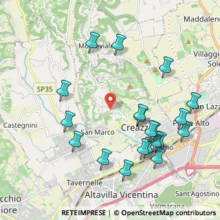 Mappa Via Pozzetto, 36051 Creazzo VI, Italia (2.2935)