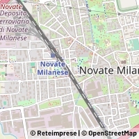 Kartta Novate Milanese
