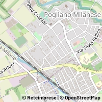 Kartta Pogliano Milanese