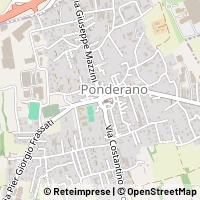 Mapa Ponderano