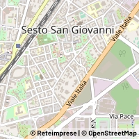 Mapa Sesto San Giovanni