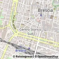 Kaart Brescia