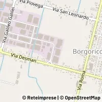 Map Borgoricco